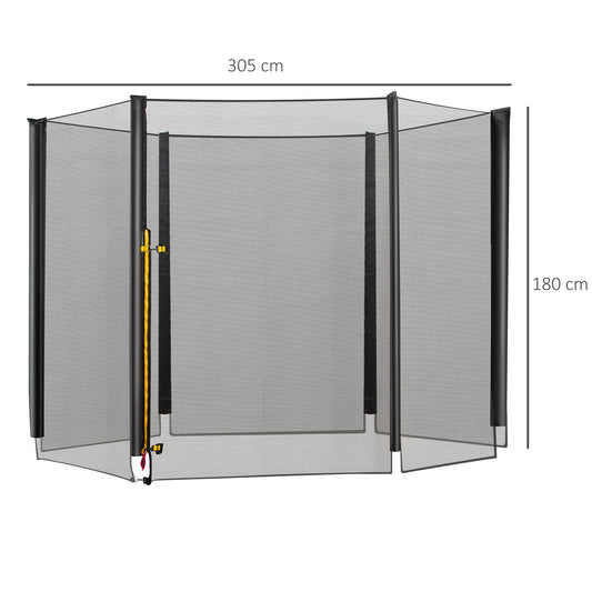 10ft Replacement Safety Trampoline Net with Enclosure | HOMCOM-1